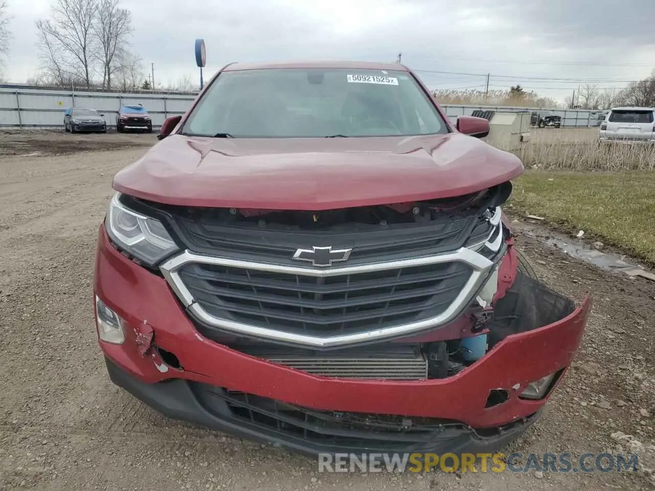 5 Photograph of a damaged car 2GNAXUEV0K6230876 CHEVROLET EQUINOX 2019
