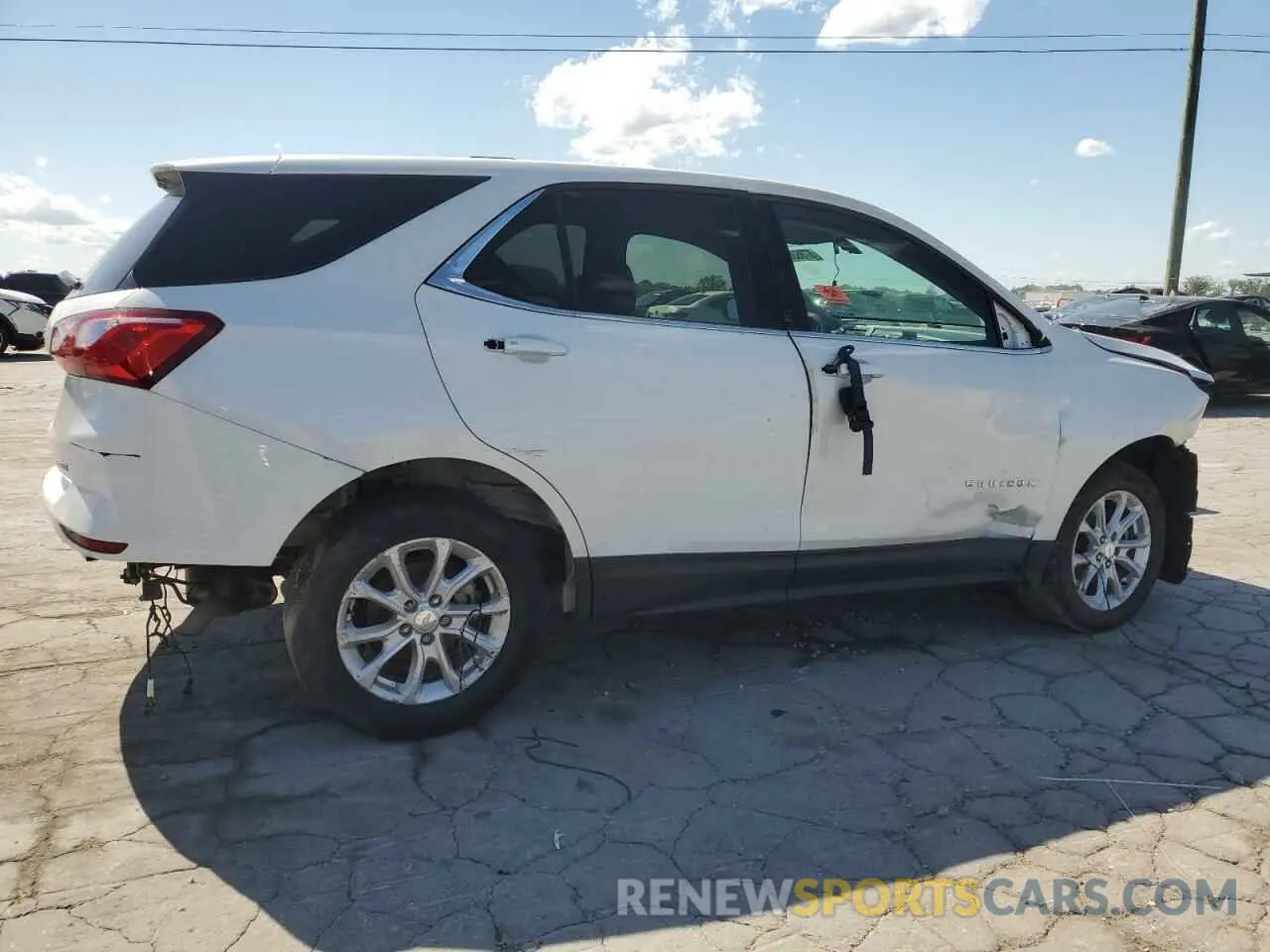 3 Photograph of a damaged car 2GNAXUEV0K6251596 CHEVROLET EQUINOX 2019