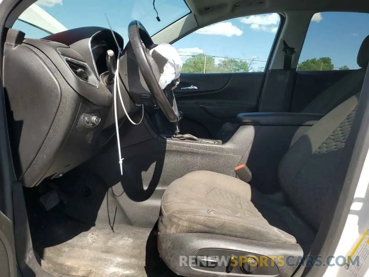 7 Photograph of a damaged car 2GNAXUEV0K6251596 CHEVROLET EQUINOX 2019