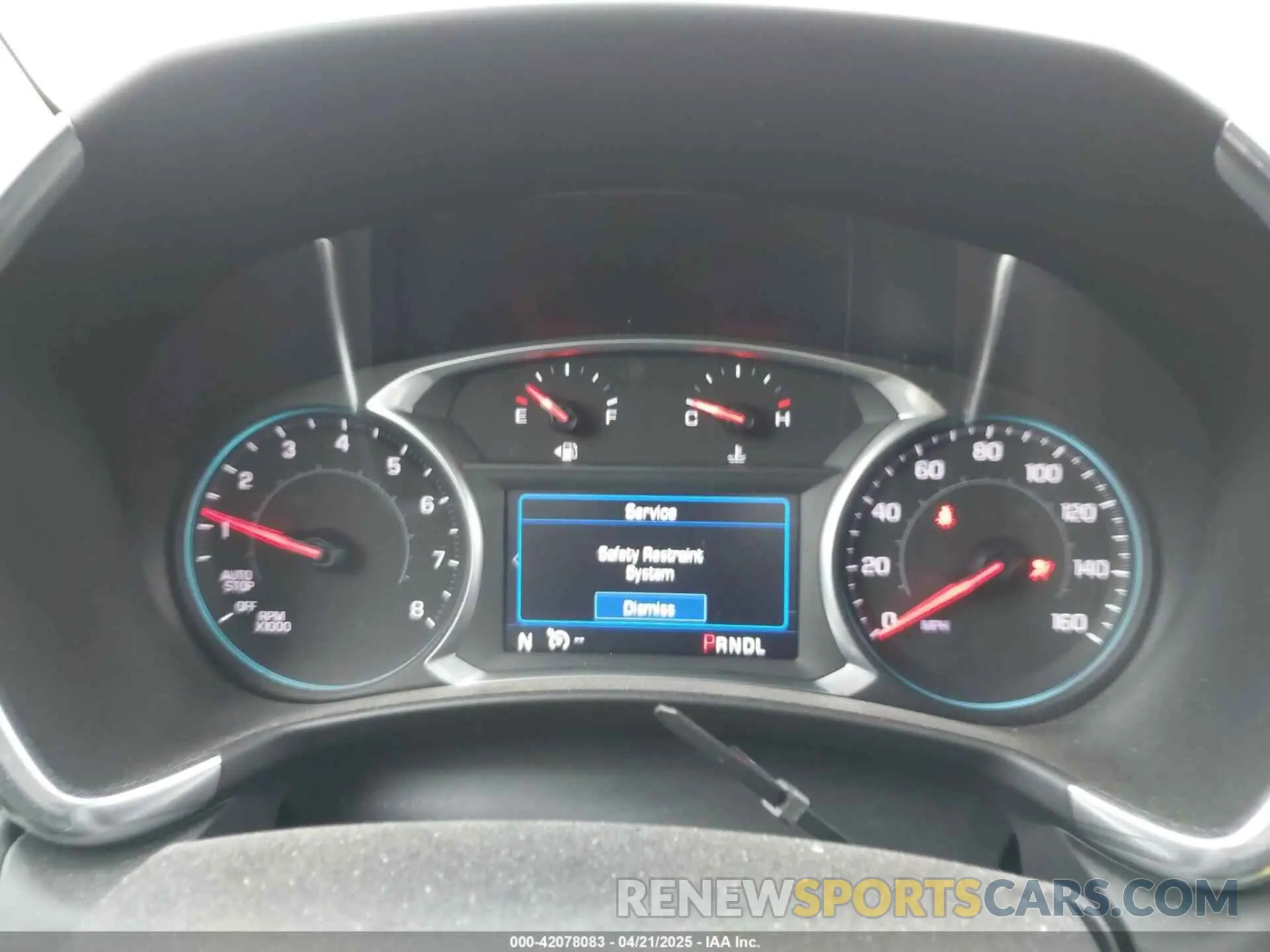 7 Photograph of a damaged car 2GNAXUEV0K6262789 CHEVROLET EQUINOX 2019