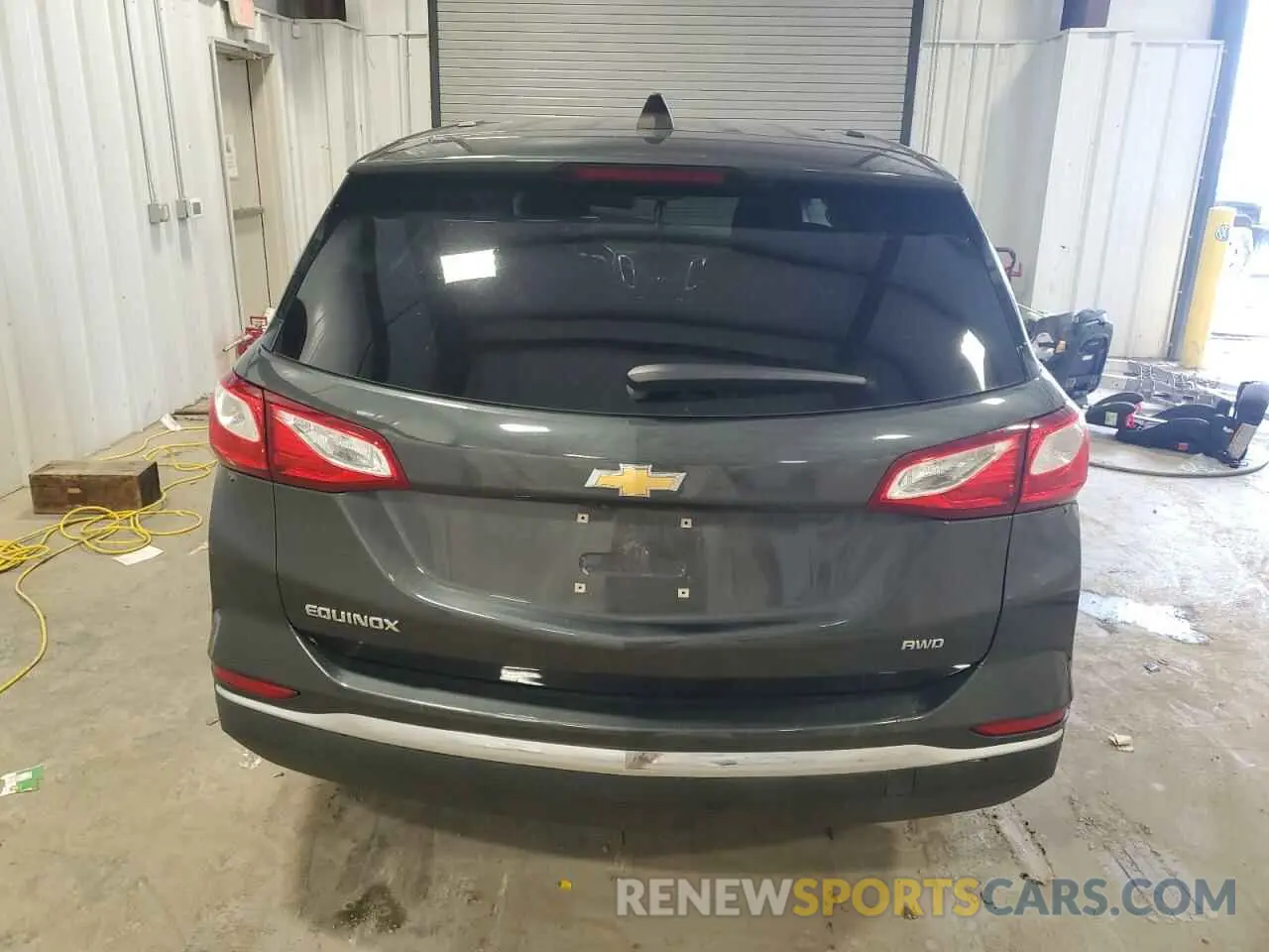 6 Photograph of a damaged car 2GNAXUEV0K6278877 CHEVROLET EQUINOX 2019