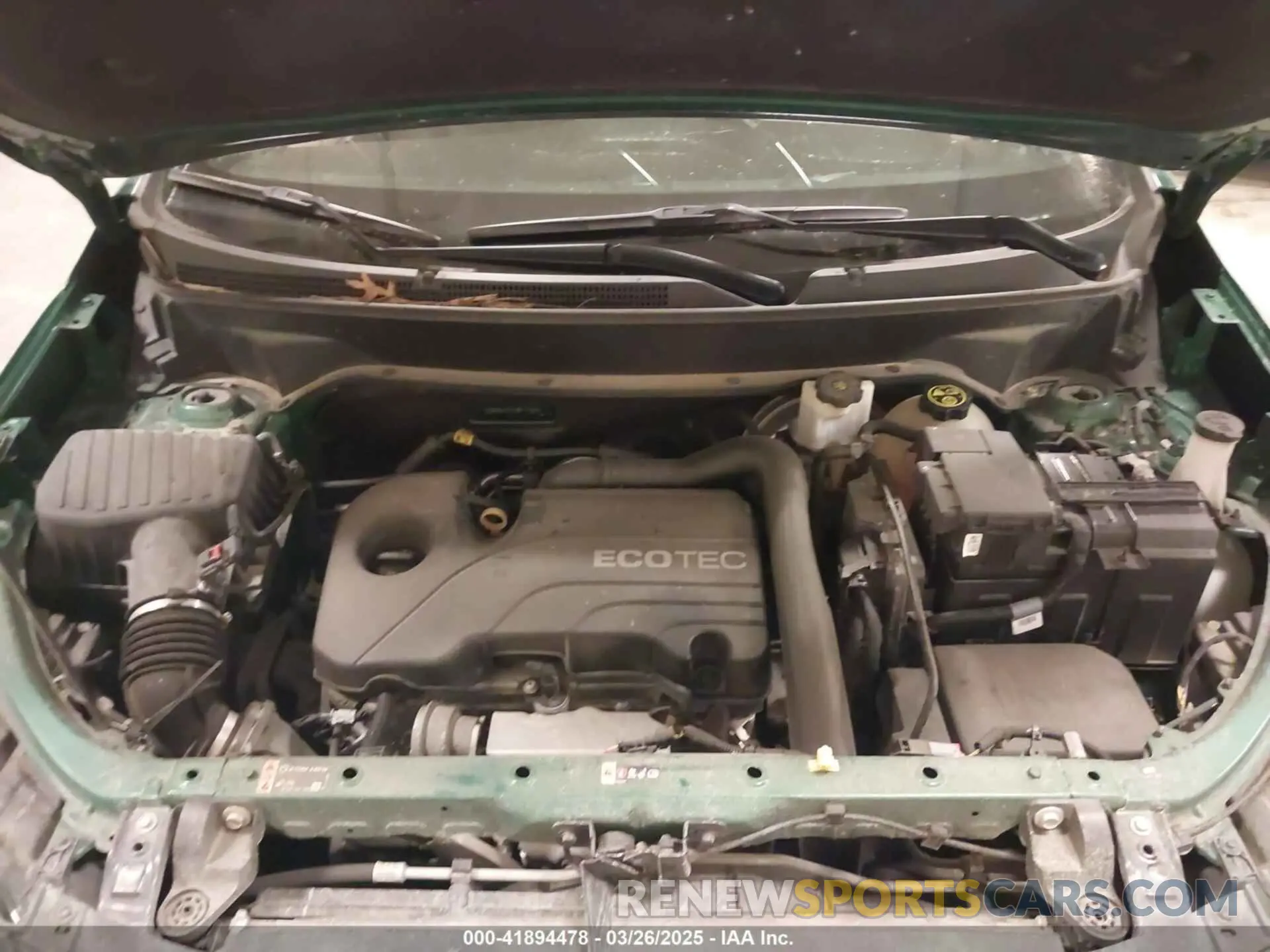 10 Photograph of a damaged car 2GNAXUEV1K6111069 CHEVROLET EQUINOX 2019
