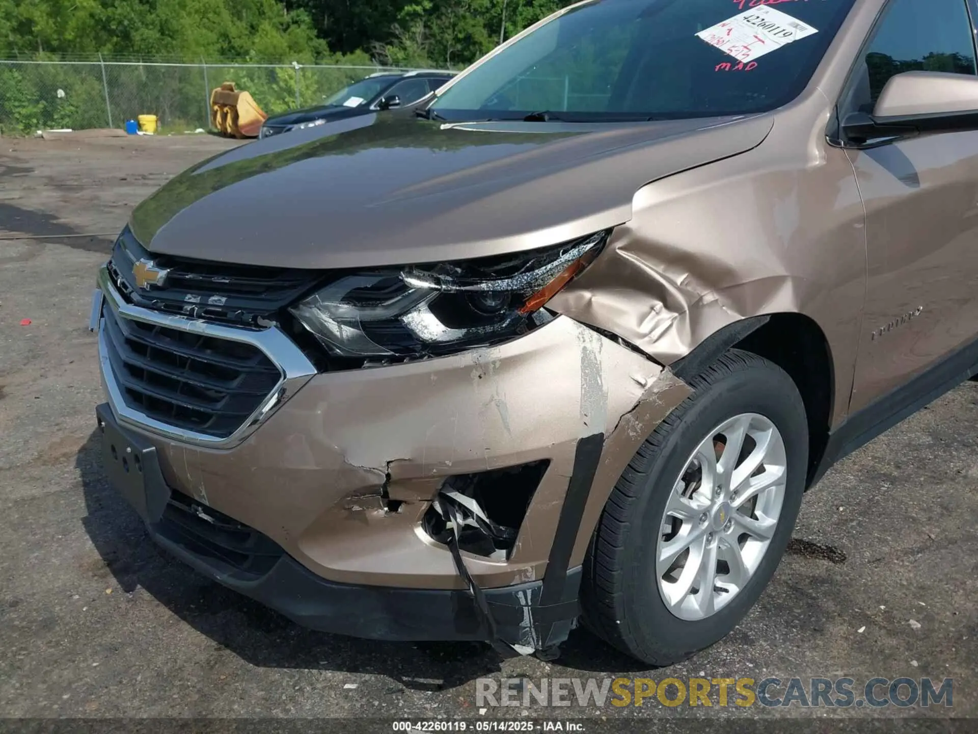 6 Photograph of a damaged car 2GNAXUEV1K6237013 CHEVROLET EQUINOX 2019