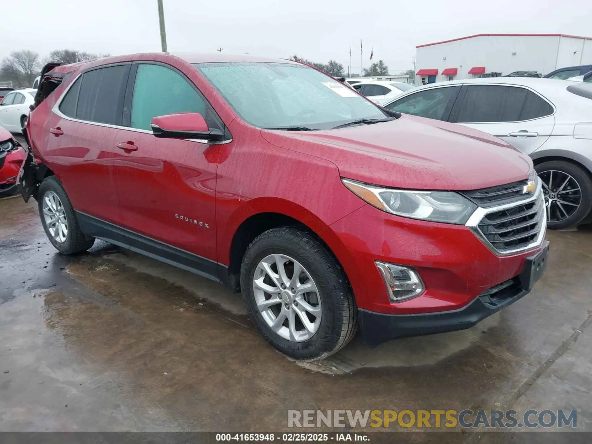 1 Photograph of a damaged car 2GNAXUEV1K6304337 CHEVROLET EQUINOX 2019