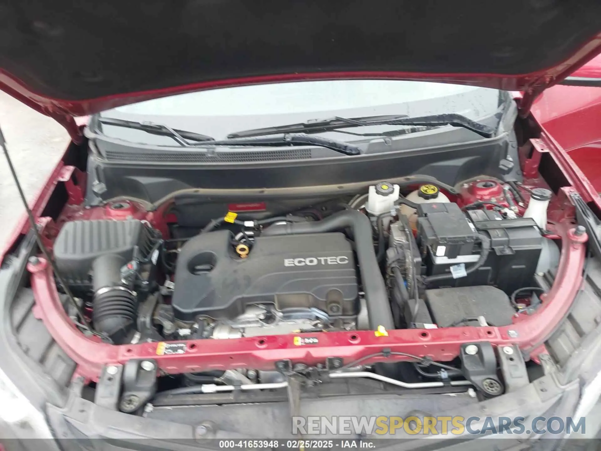 10 Photograph of a damaged car 2GNAXUEV1K6304337 CHEVROLET EQUINOX 2019