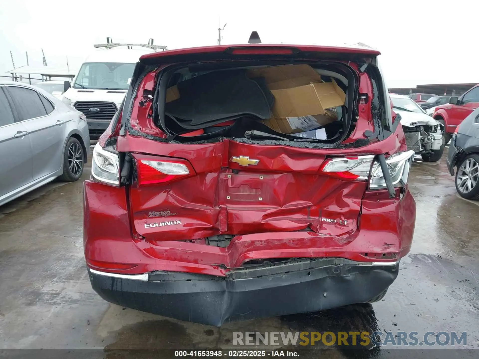 6 Photograph of a damaged car 2GNAXUEV1K6304337 CHEVROLET EQUINOX 2019