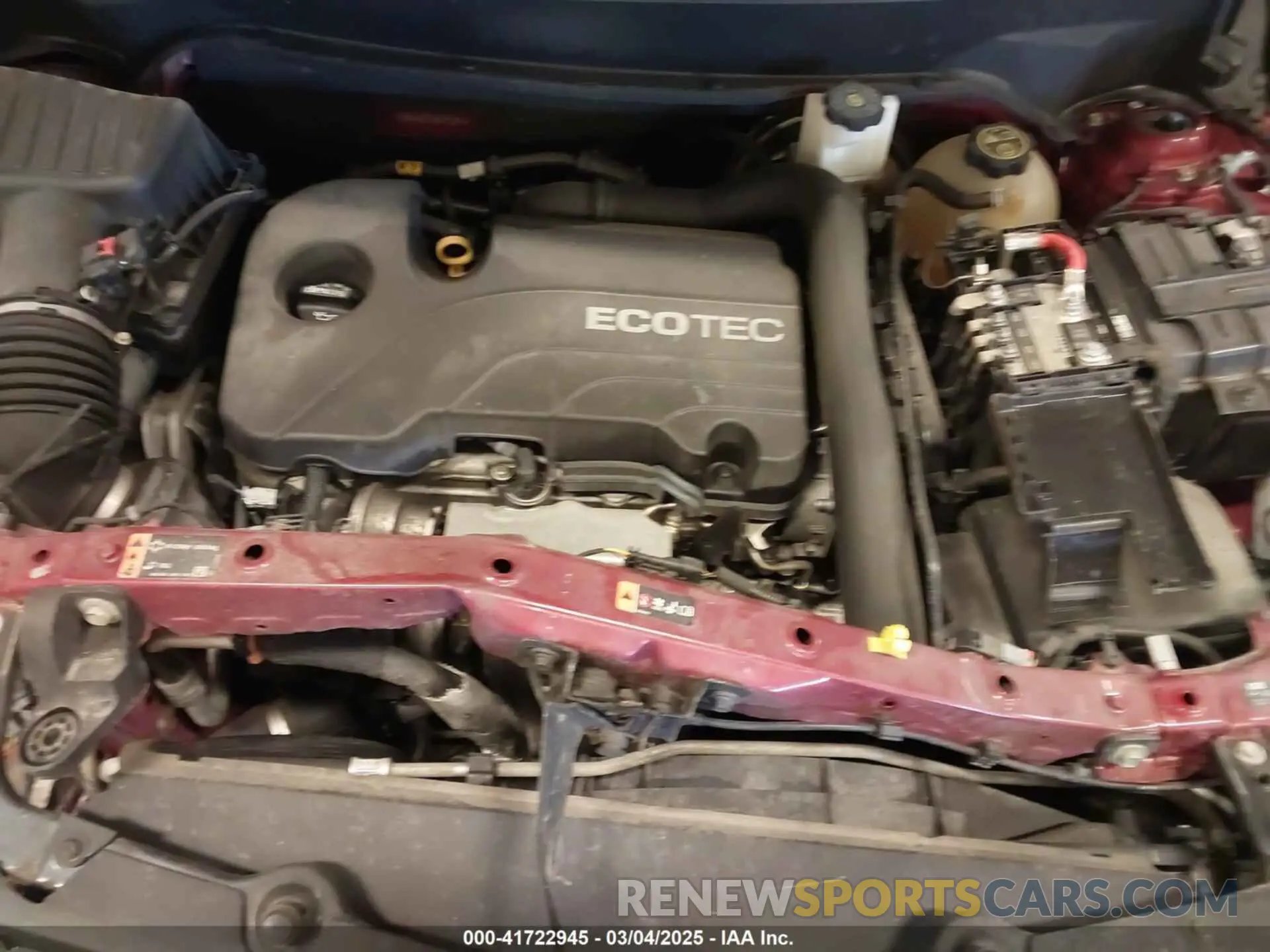 10 Photograph of a damaged car 2GNAXUEV2K6112697 CHEVROLET EQUINOX 2019