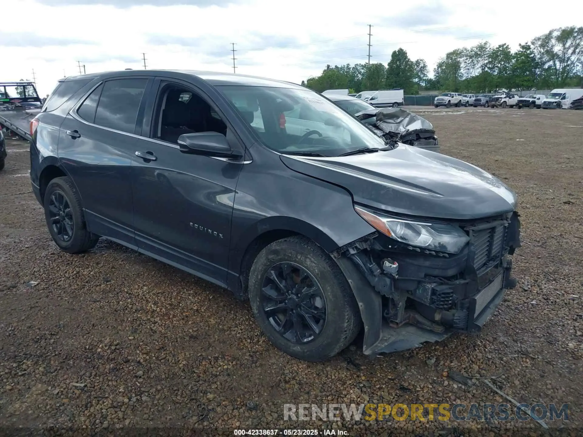 1 Photograph of a damaged car 2GNAXUEV2K6170700 CHEVROLET EQUINOX 2019