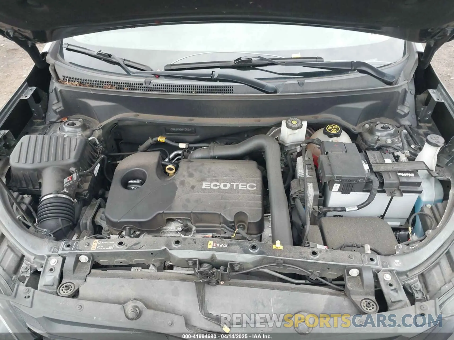 10 Photograph of a damaged car 2GNAXUEV2K6173922 CHEVROLET EQUINOX 2019