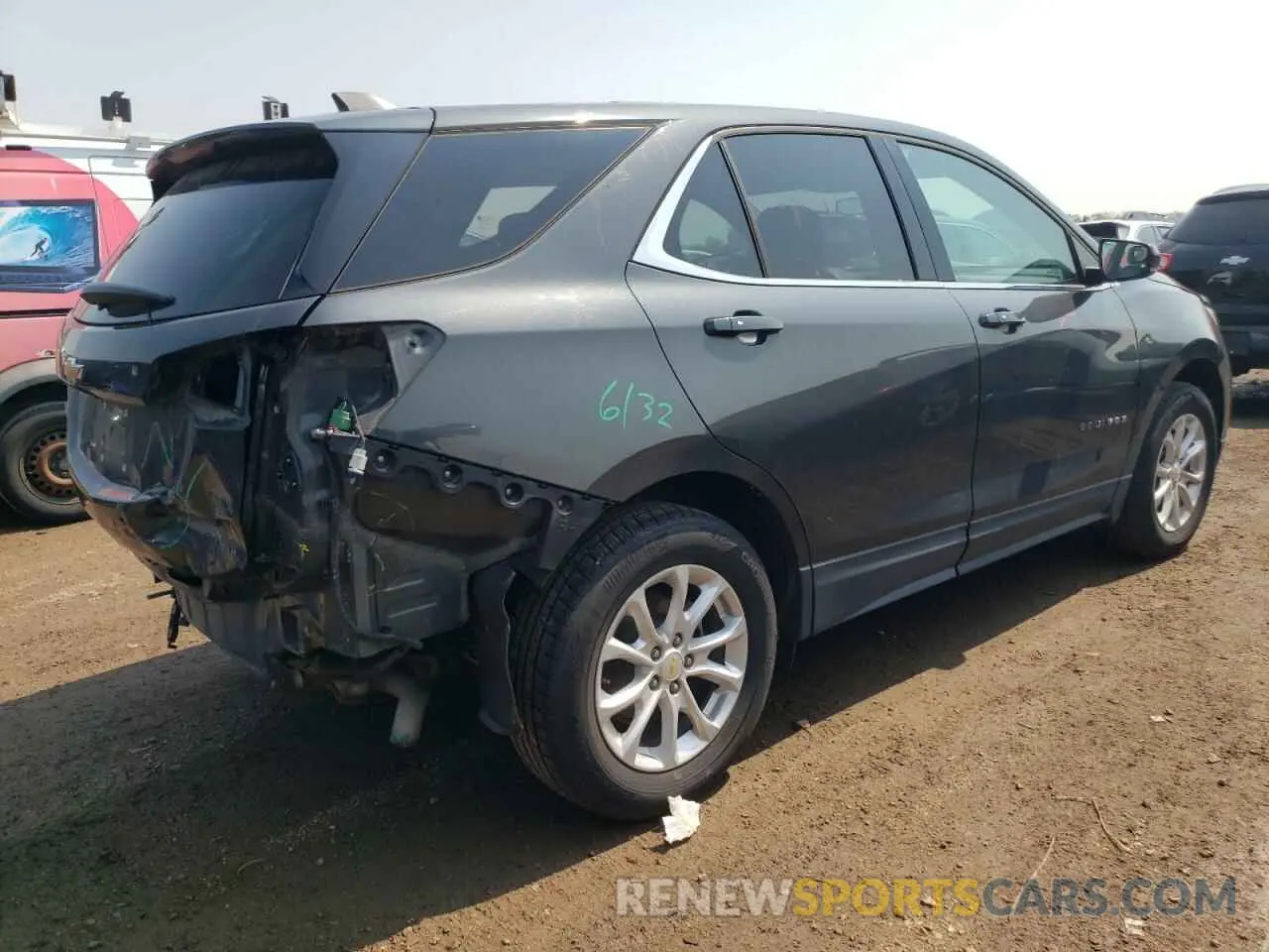 3 Photograph of a damaged car 2GNAXUEV2K6182149 CHEVROLET EQUINOX 2019