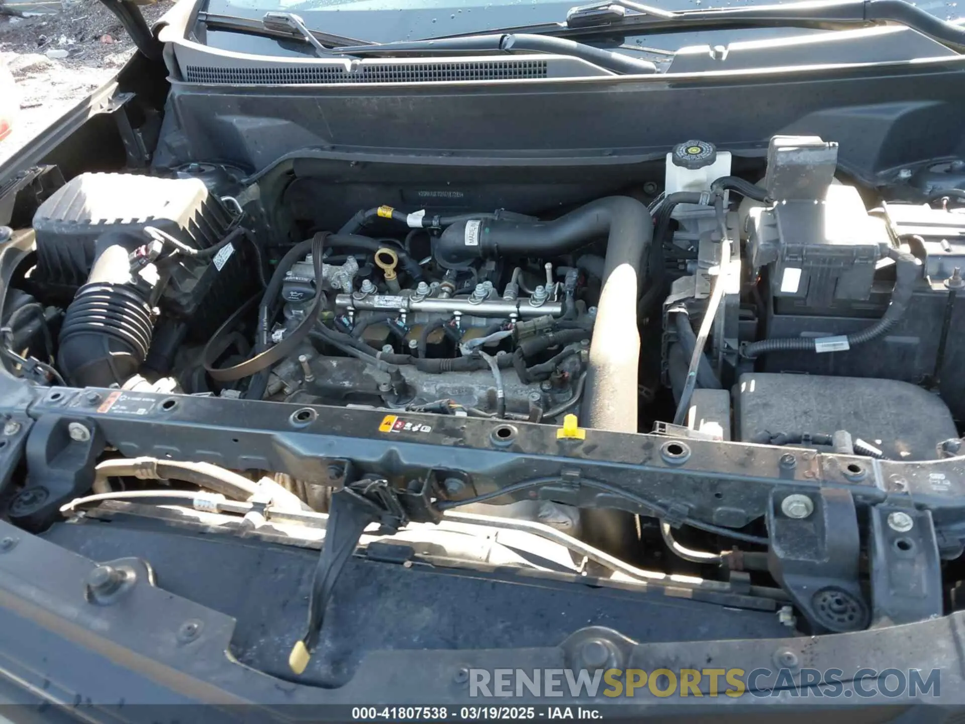 10 Photograph of a damaged car 2GNAXUEV2K6187285 CHEVROLET EQUINOX 2019