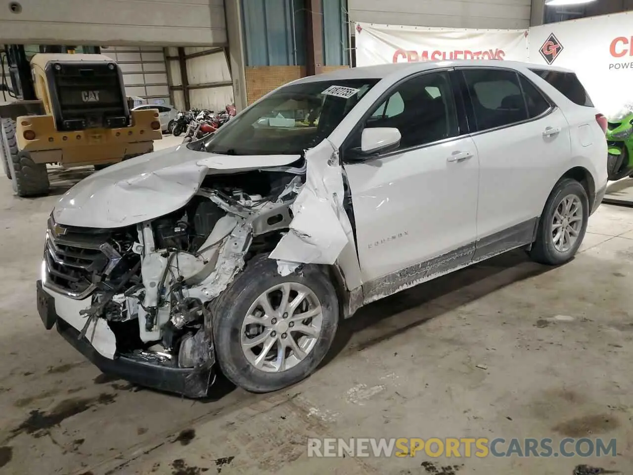 1 Photograph of a damaged car 2GNAXUEV2K6193894 CHEVROLET EQUINOX 2019