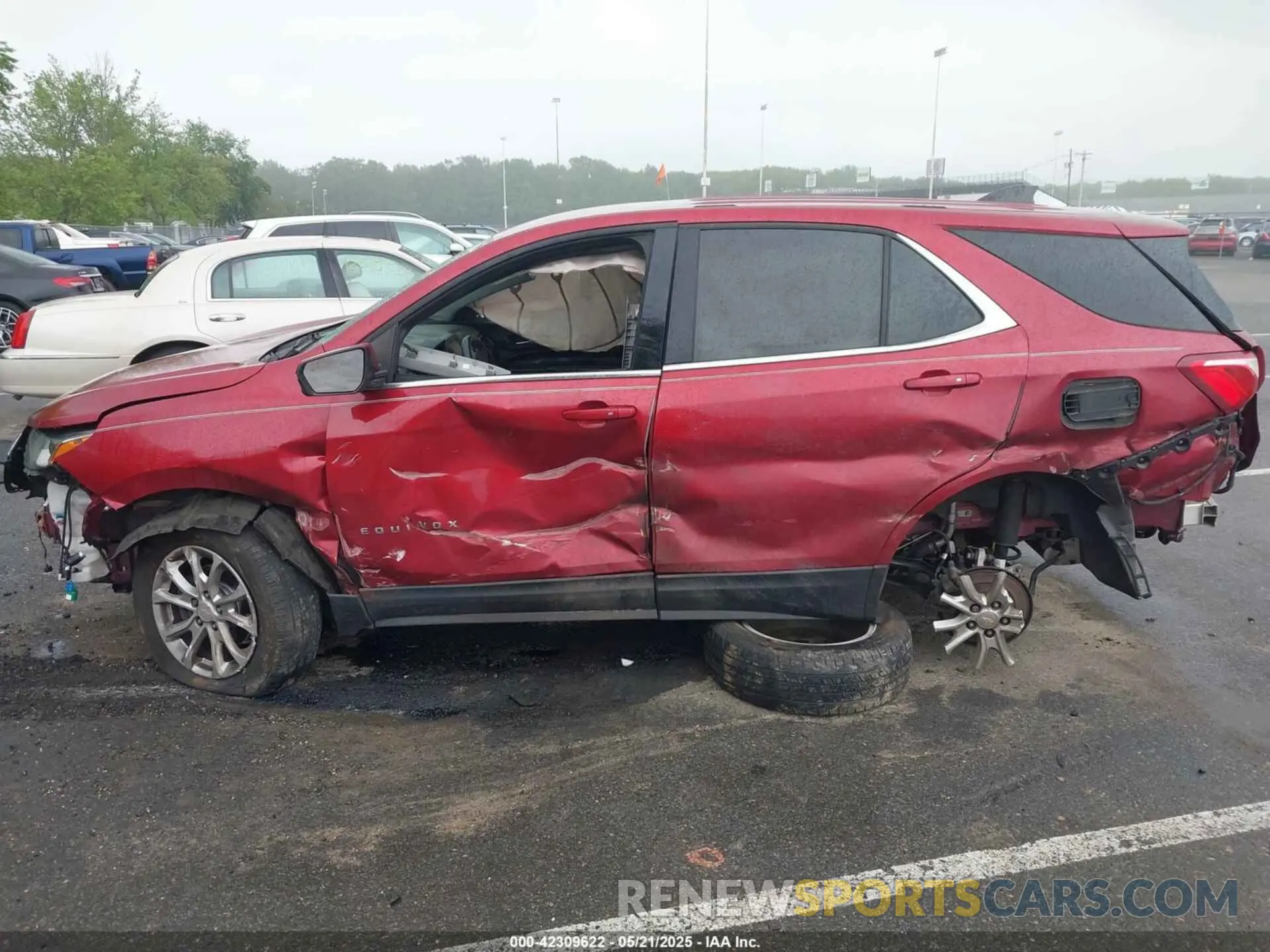 14 Photograph of a damaged car 2GNAXUEV2K6223153 CHEVROLET EQUINOX 2019