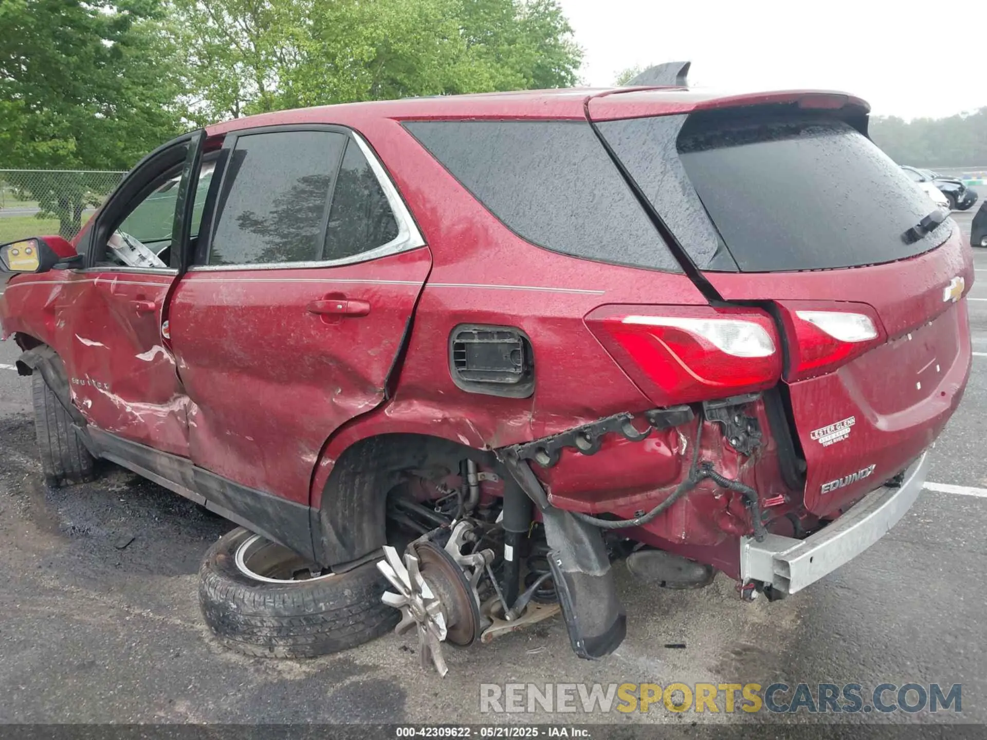 3 Photograph of a damaged car 2GNAXUEV2K6223153 CHEVROLET EQUINOX 2019