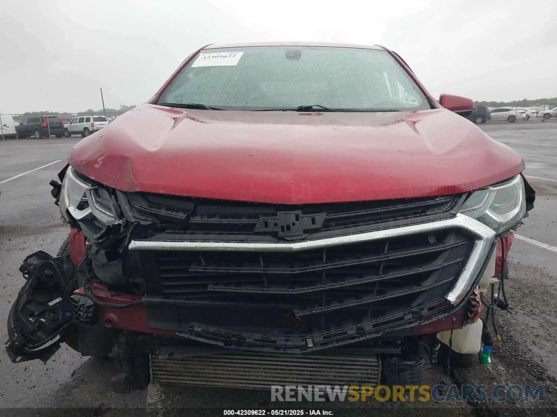 6 Photograph of a damaged car 2GNAXUEV2K6223153 CHEVROLET EQUINOX 2019