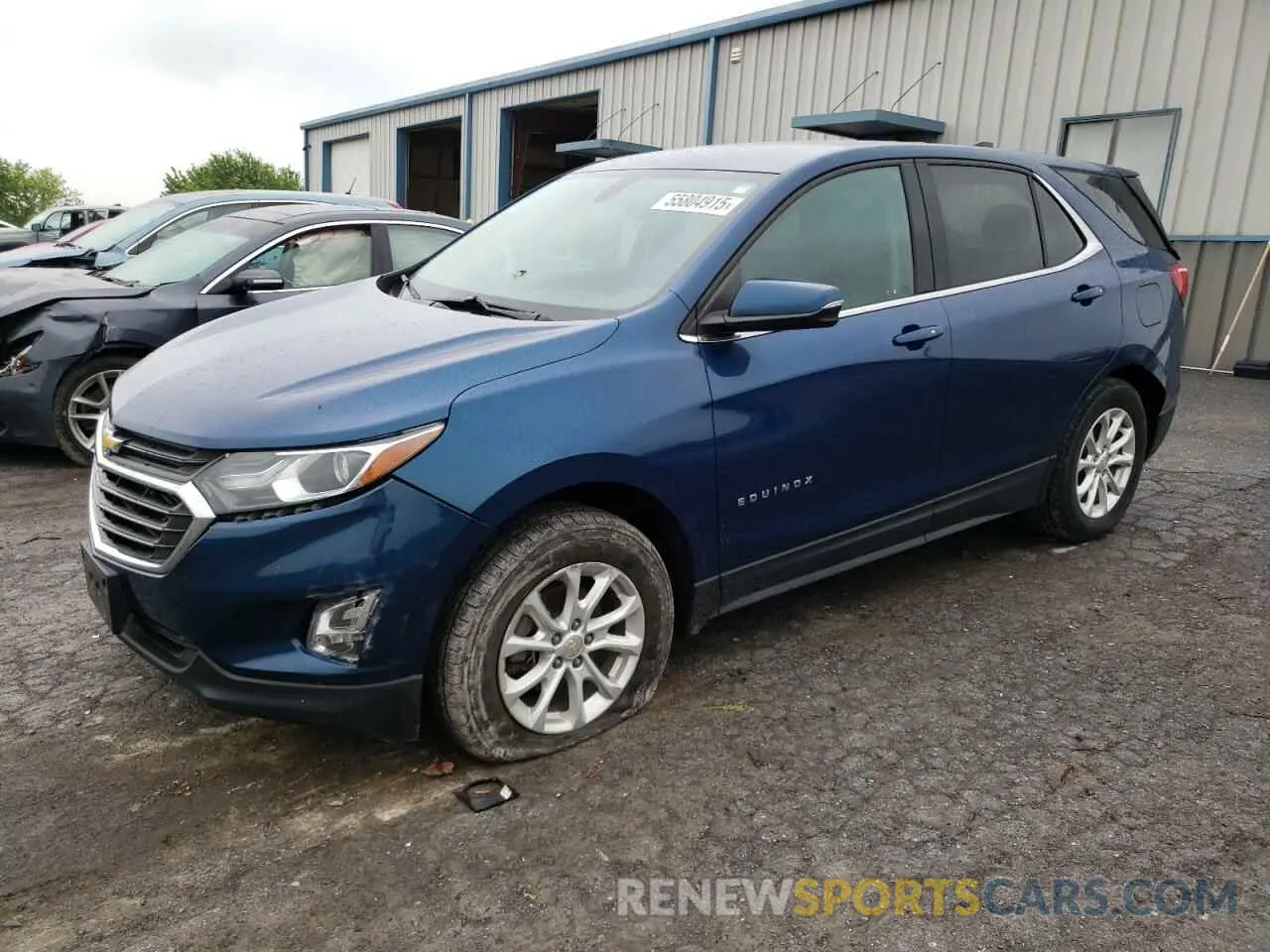 1 Photograph of a damaged car 2GNAXUEV2K6227025 CHEVROLET EQUINOX 2019