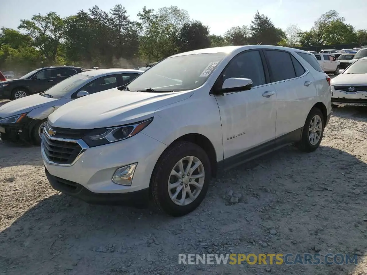 1 Photograph of a damaged car 2GNAXUEV2K6263894 CHEVROLET EQUINOX 2019
