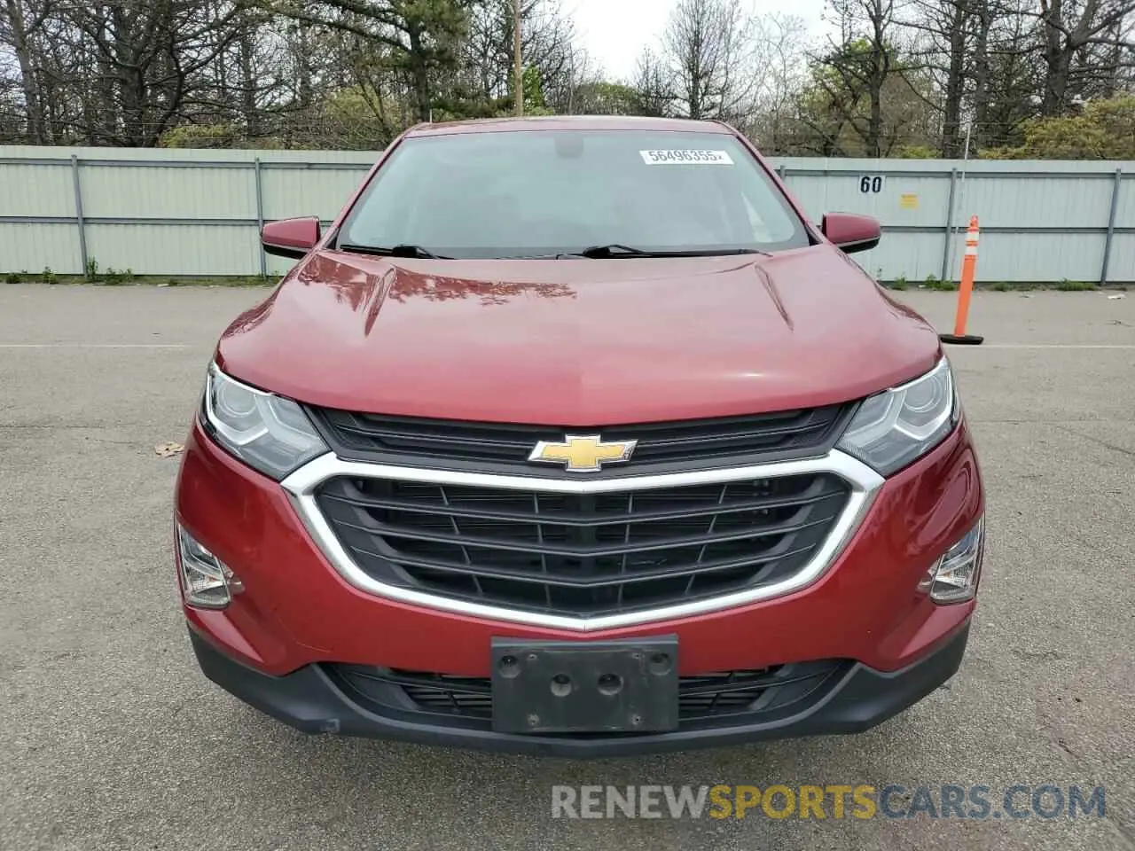 5 Photograph of a damaged car 2GNAXUEV2K6278900 CHEVROLET EQUINOX 2019