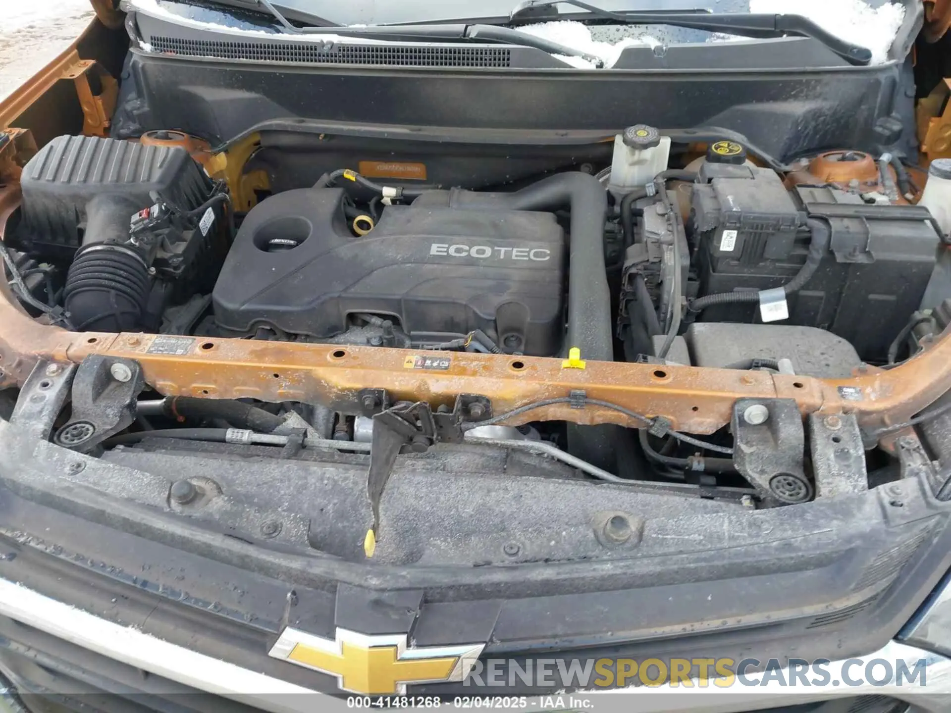 10 Photograph of a damaged car 2GNAXUEV3K6106004 CHEVROLET EQUINOX 2019