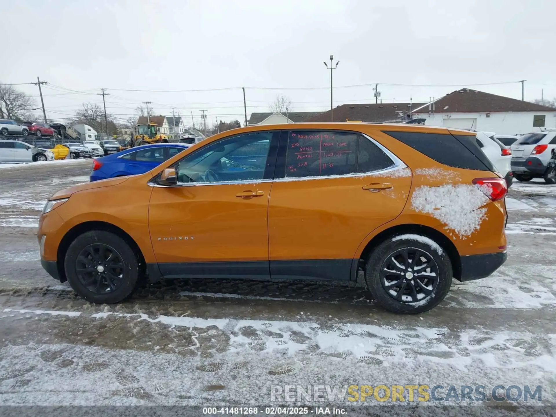 14 Photograph of a damaged car 2GNAXUEV3K6106004 CHEVROLET EQUINOX 2019