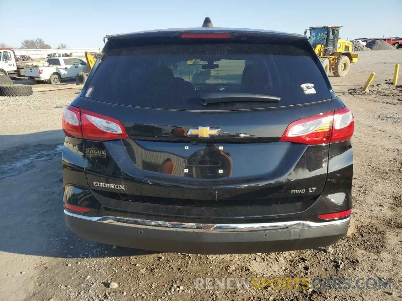 6 Photograph of a damaged car 2GNAXUEV3K6158961 CHEVROLET EQUINOX 2019