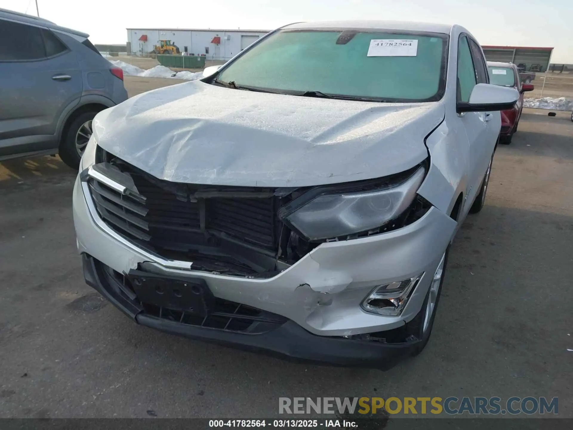 6 Photograph of a damaged car 2GNAXUEV3K6262575 CHEVROLET EQUINOX 2019