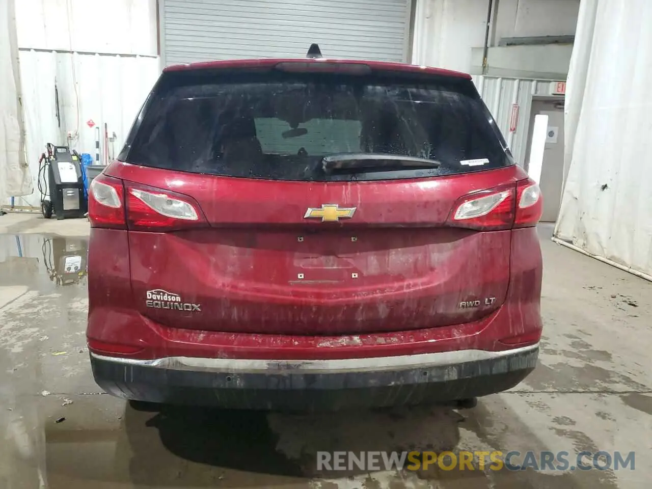 6 Photograph of a damaged car 2GNAXUEV3K6265816 CHEVROLET EQUINOX 2019