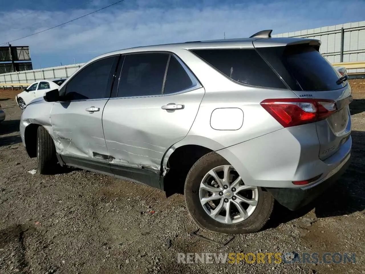 2 Photograph of a damaged car 2GNAXUEV3K6286987 CHEVROLET EQUINOX 2019