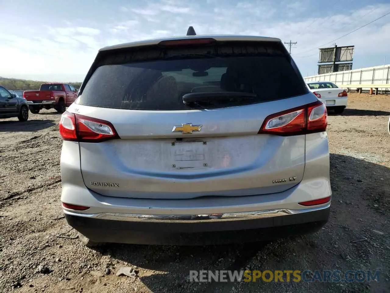 6 Photograph of a damaged car 2GNAXUEV3K6286987 CHEVROLET EQUINOX 2019