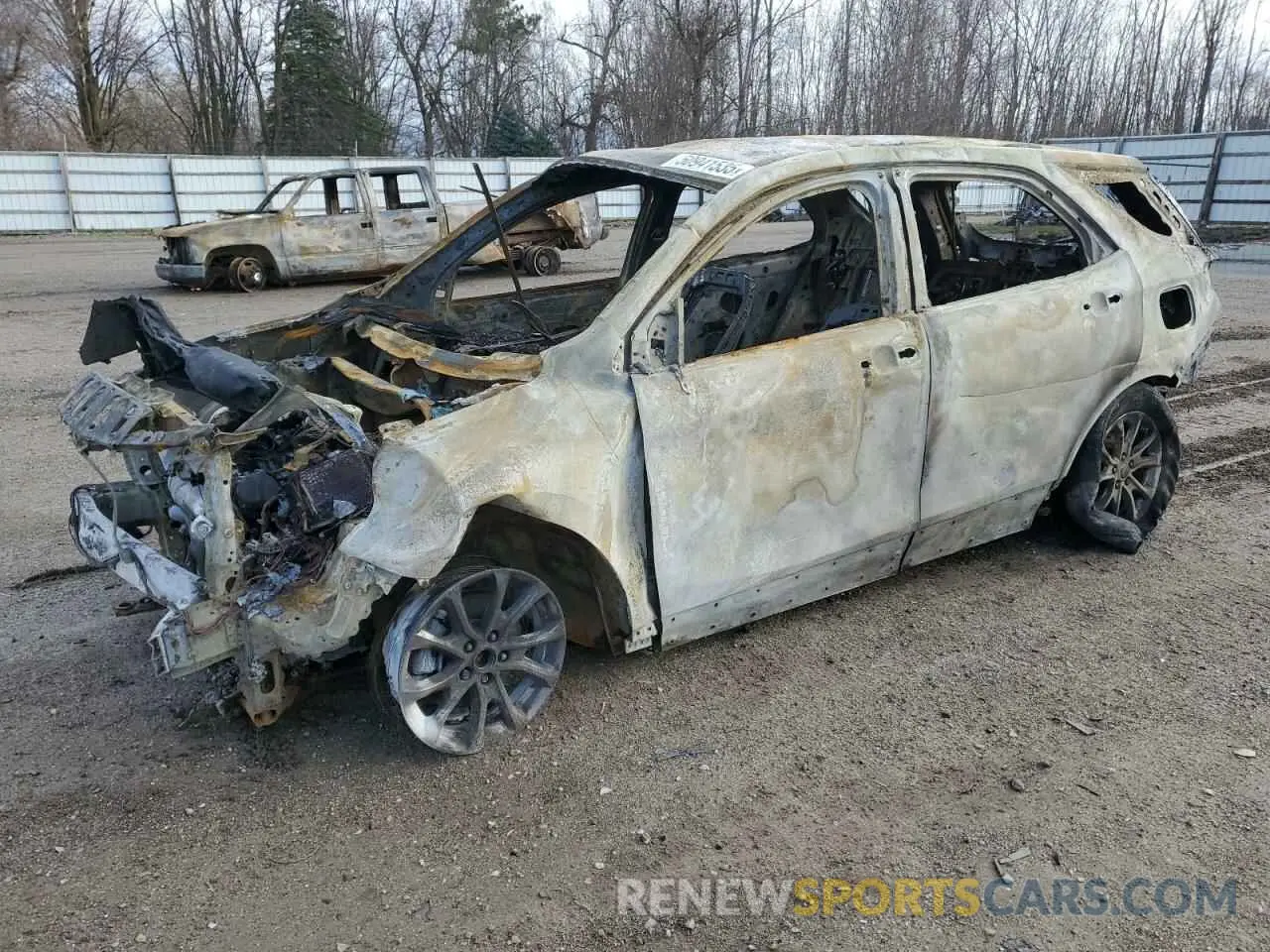 1 Photograph of a damaged car 2GNAXUEV4K6183092 CHEVROLET EQUINOX 2019