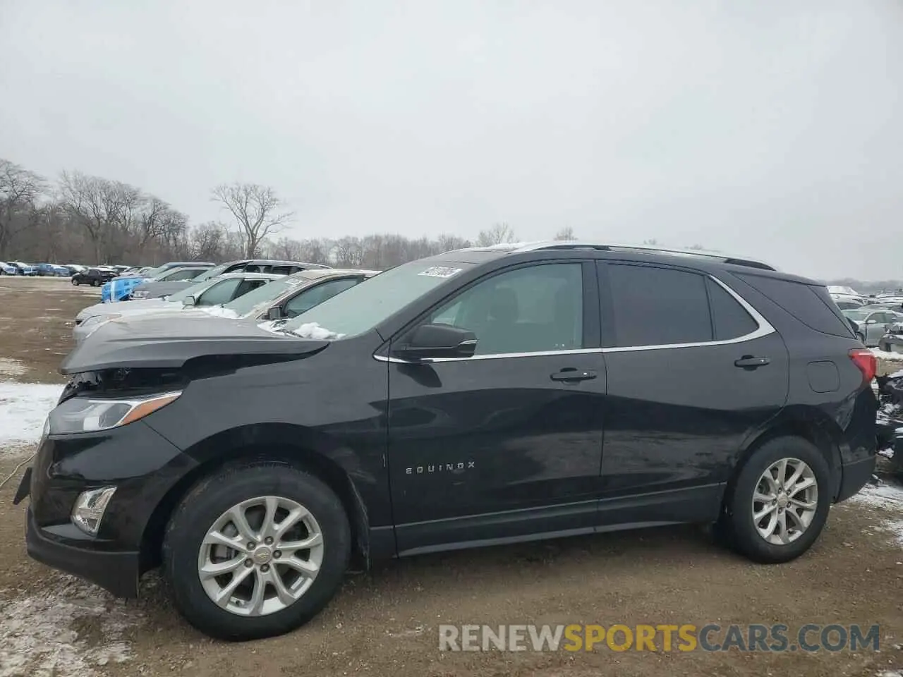 1 Photograph of a damaged car 2GNAXUEV4K6225387 CHEVROLET EQUINOX 2019
