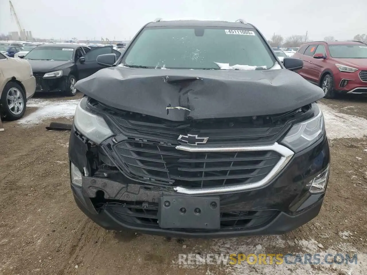 5 Photograph of a damaged car 2GNAXUEV4K6225387 CHEVROLET EQUINOX 2019