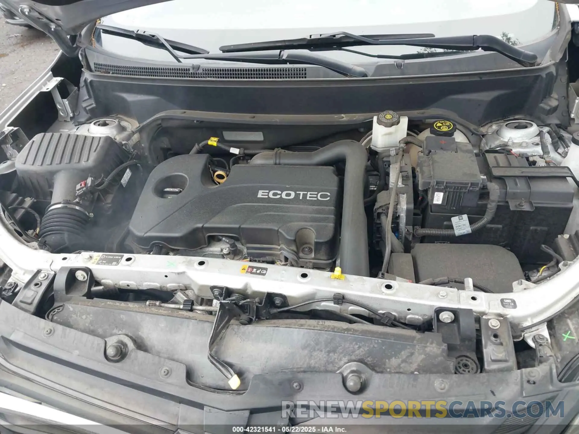 10 Photograph of a damaged car 2GNAXUEV4K6254436 CHEVROLET EQUINOX 2019