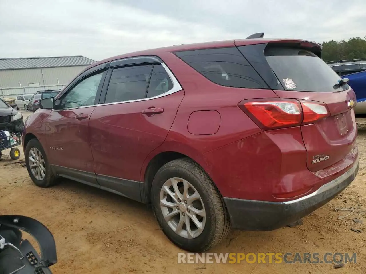 2 Photograph of a damaged car 2GNAXUEV4K6277182 CHEVROLET EQUINOX 2019
