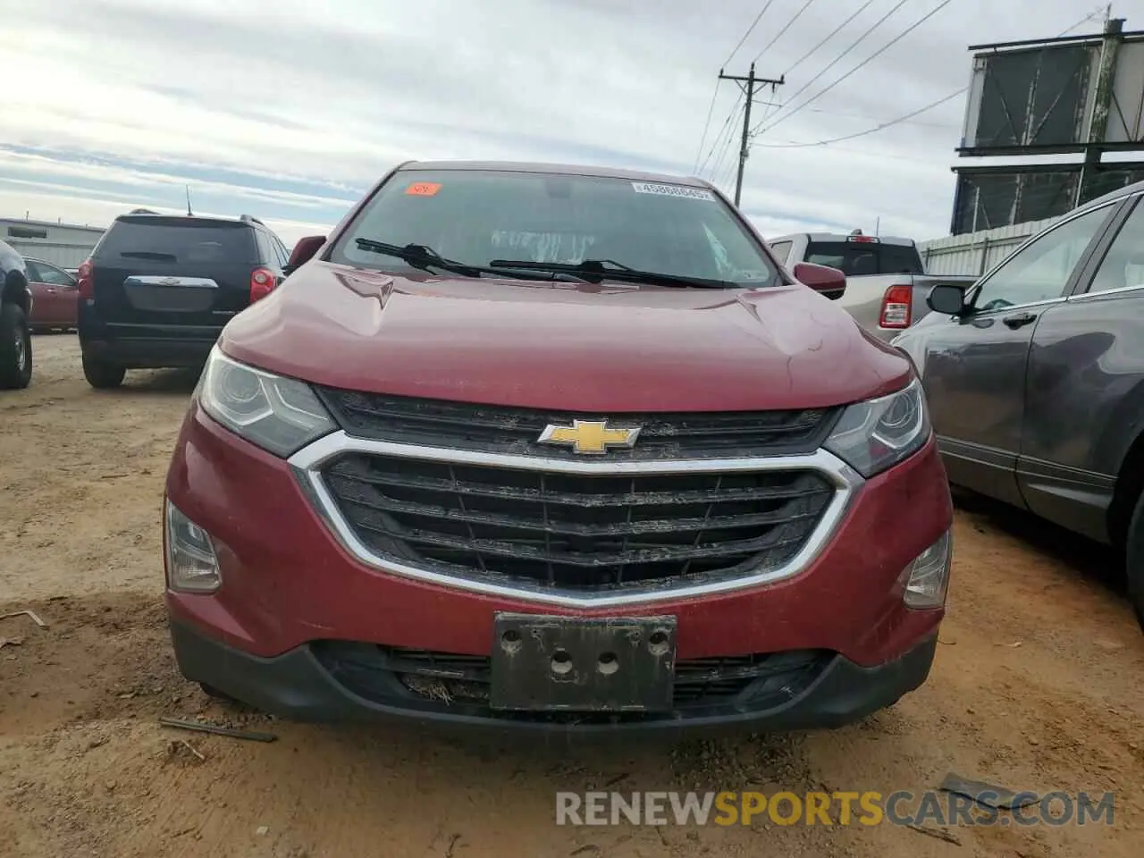 5 Photograph of a damaged car 2GNAXUEV4K6277182 CHEVROLET EQUINOX 2019