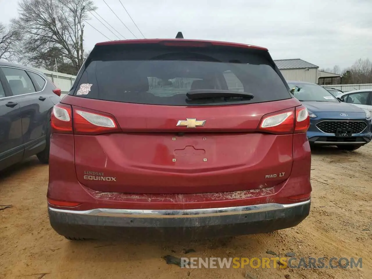 6 Photograph of a damaged car 2GNAXUEV4K6277182 CHEVROLET EQUINOX 2019
