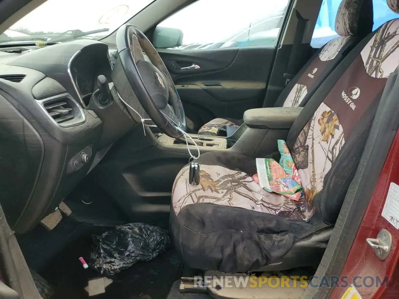 7 Photograph of a damaged car 2GNAXUEV4K6277182 CHEVROLET EQUINOX 2019