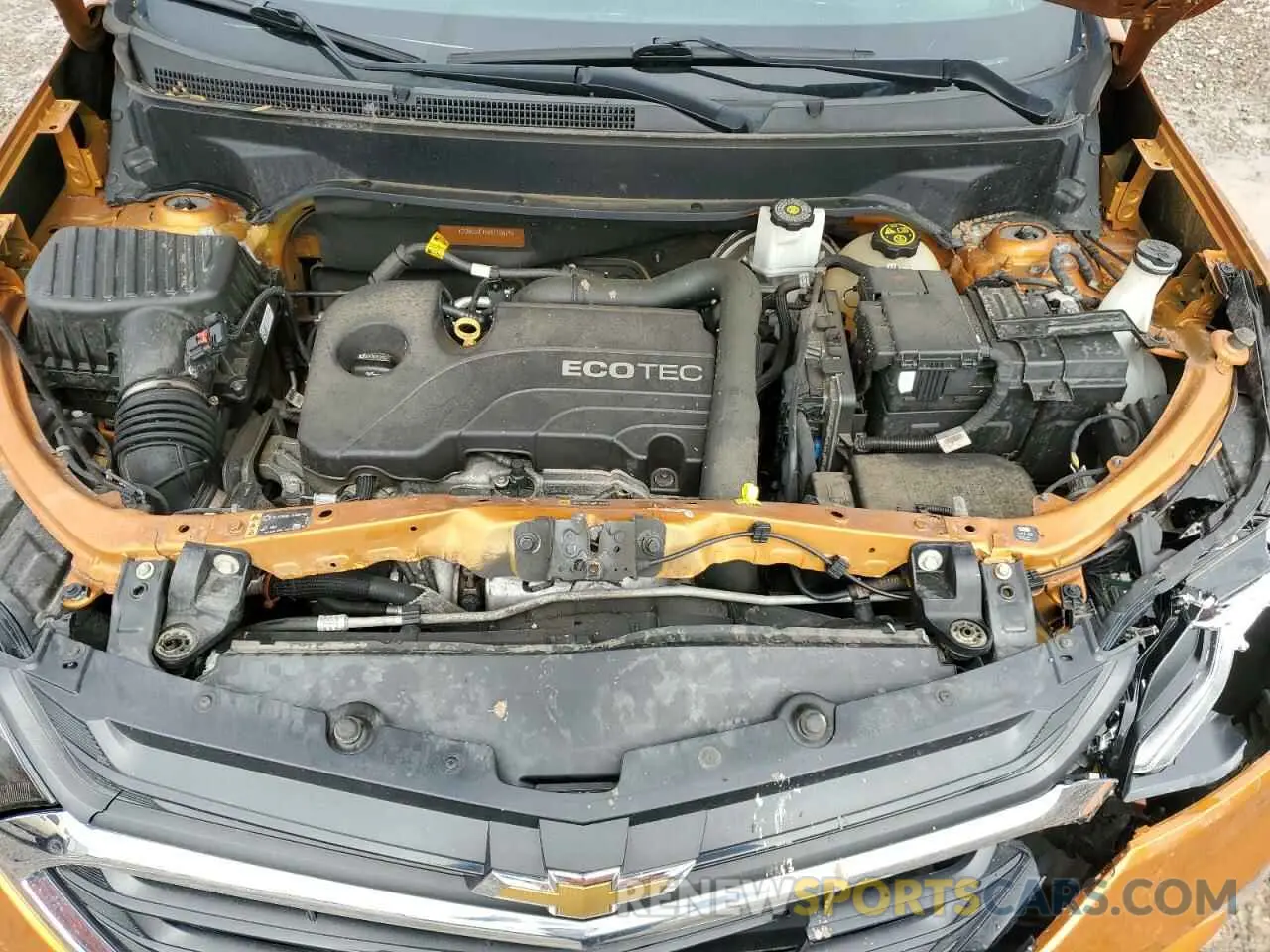 12 Photograph of a damaged car 2GNAXUEV5K6110619 CHEVROLET EQUINOX 2019
