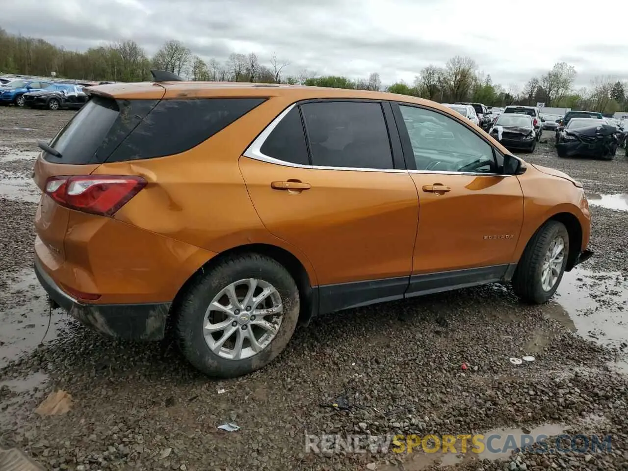 3 Photograph of a damaged car 2GNAXUEV5K6110619 CHEVROLET EQUINOX 2019