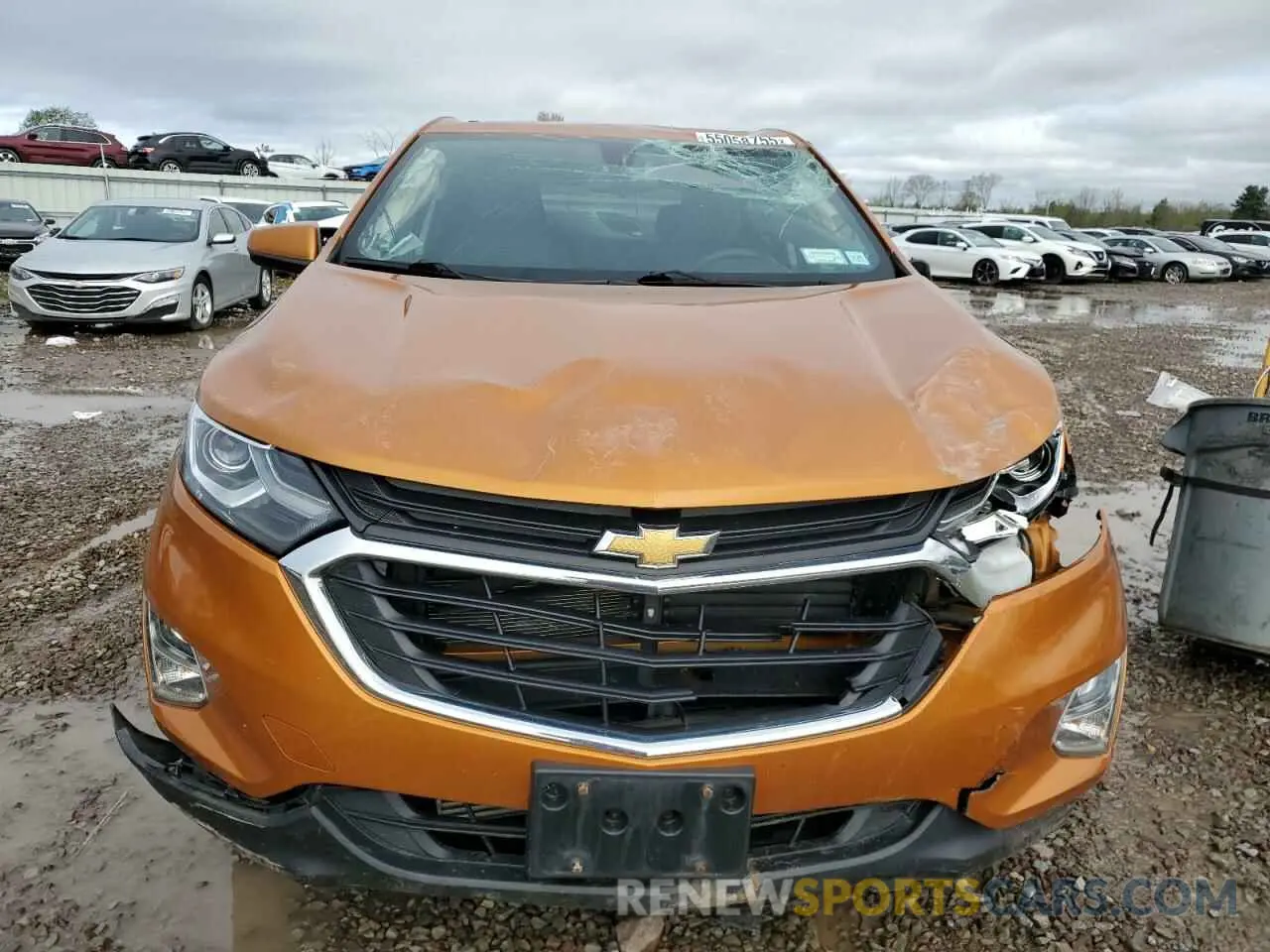 5 Photograph of a damaged car 2GNAXUEV5K6110619 CHEVROLET EQUINOX 2019