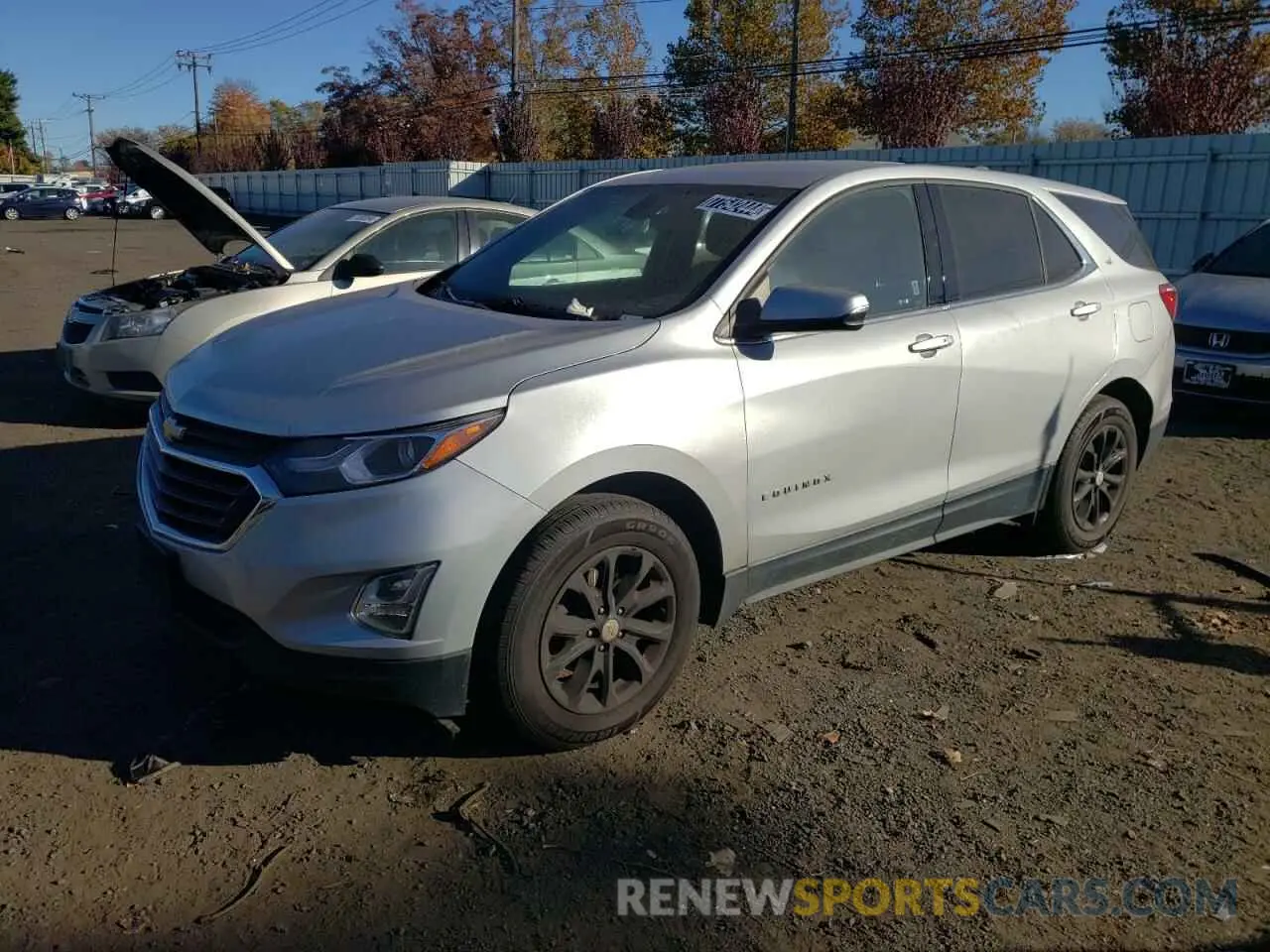 1 Photograph of a damaged car 2GNAXUEV5K6169377 CHEVROLET EQUINOX 2019