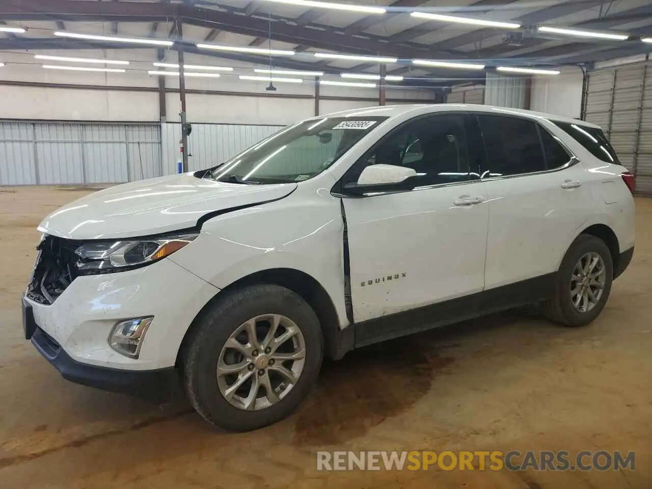 1 Photograph of a damaged car 2GNAXUEV6K6114663 CHEVROLET EQUINOX 2019
