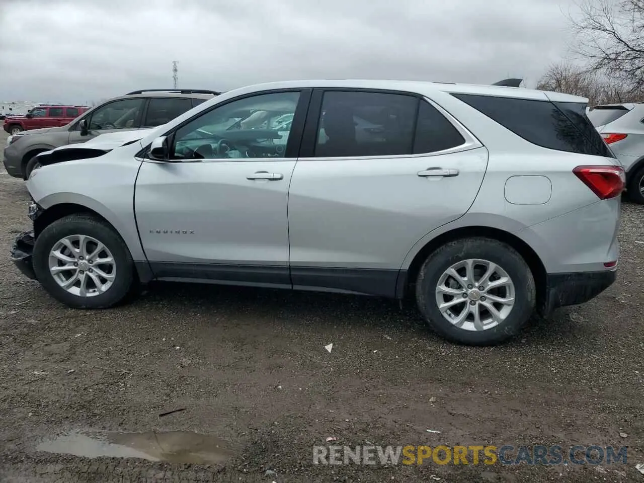 2 Photograph of a damaged car 2GNAXUEV6K6212656 CHEVROLET EQUINOX 2019