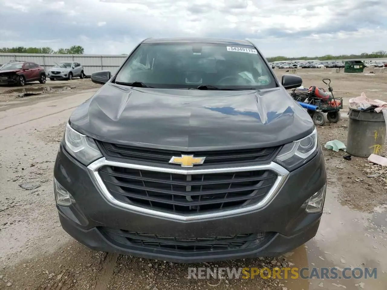 5 Photograph of a damaged car 2GNAXUEV6K6246743 CHEVROLET EQUINOX 2019