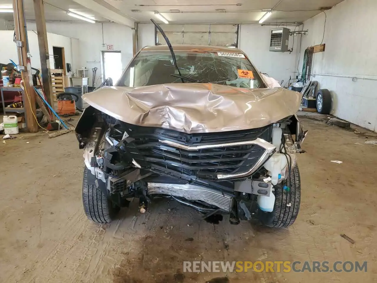 5 Photograph of a damaged car 2GNAXUEV7K6128667 CHEVROLET EQUINOX 2019