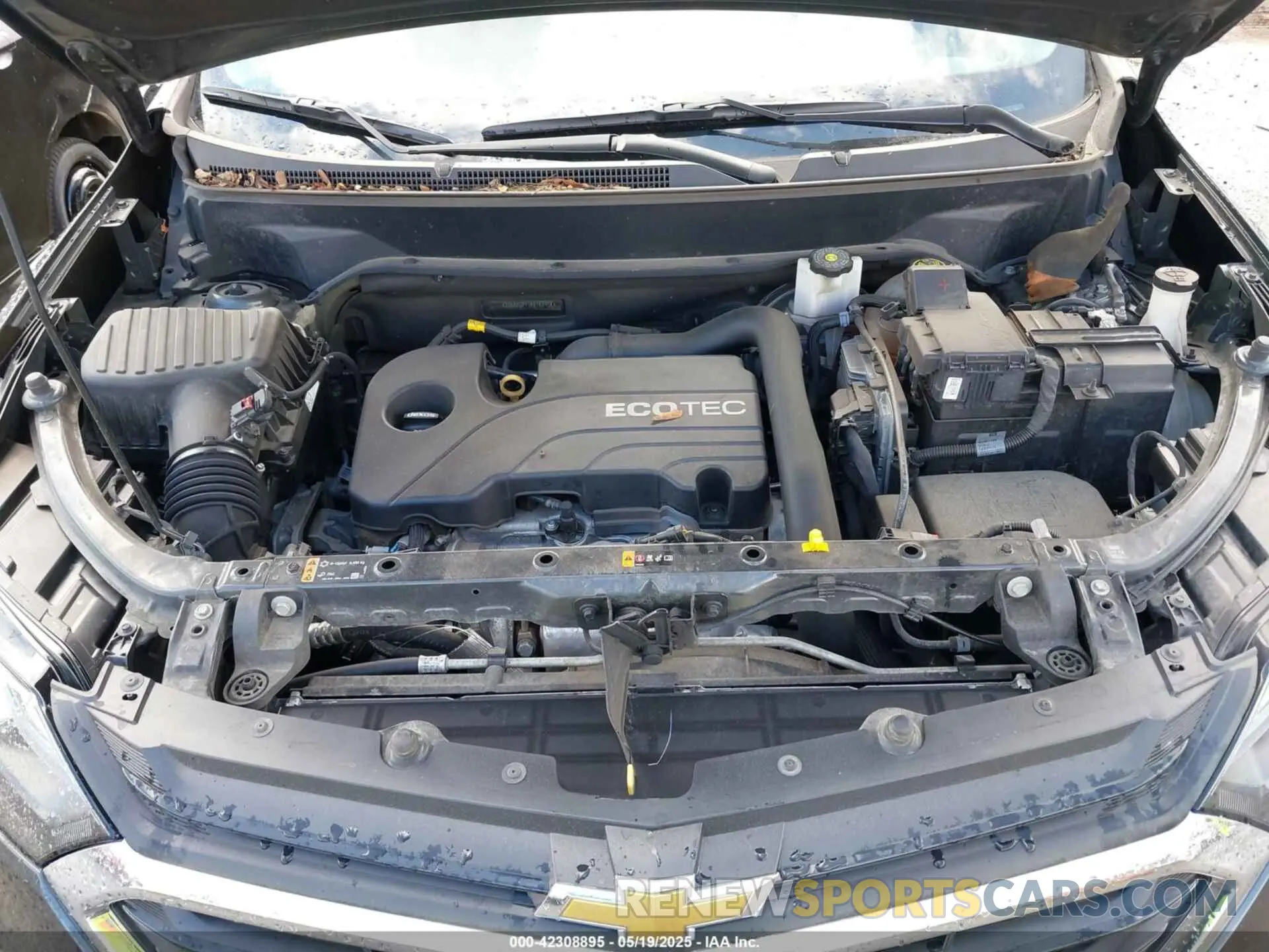 10 Photograph of a damaged car 2GNAXUEV7K6186908 CHEVROLET EQUINOX 2019