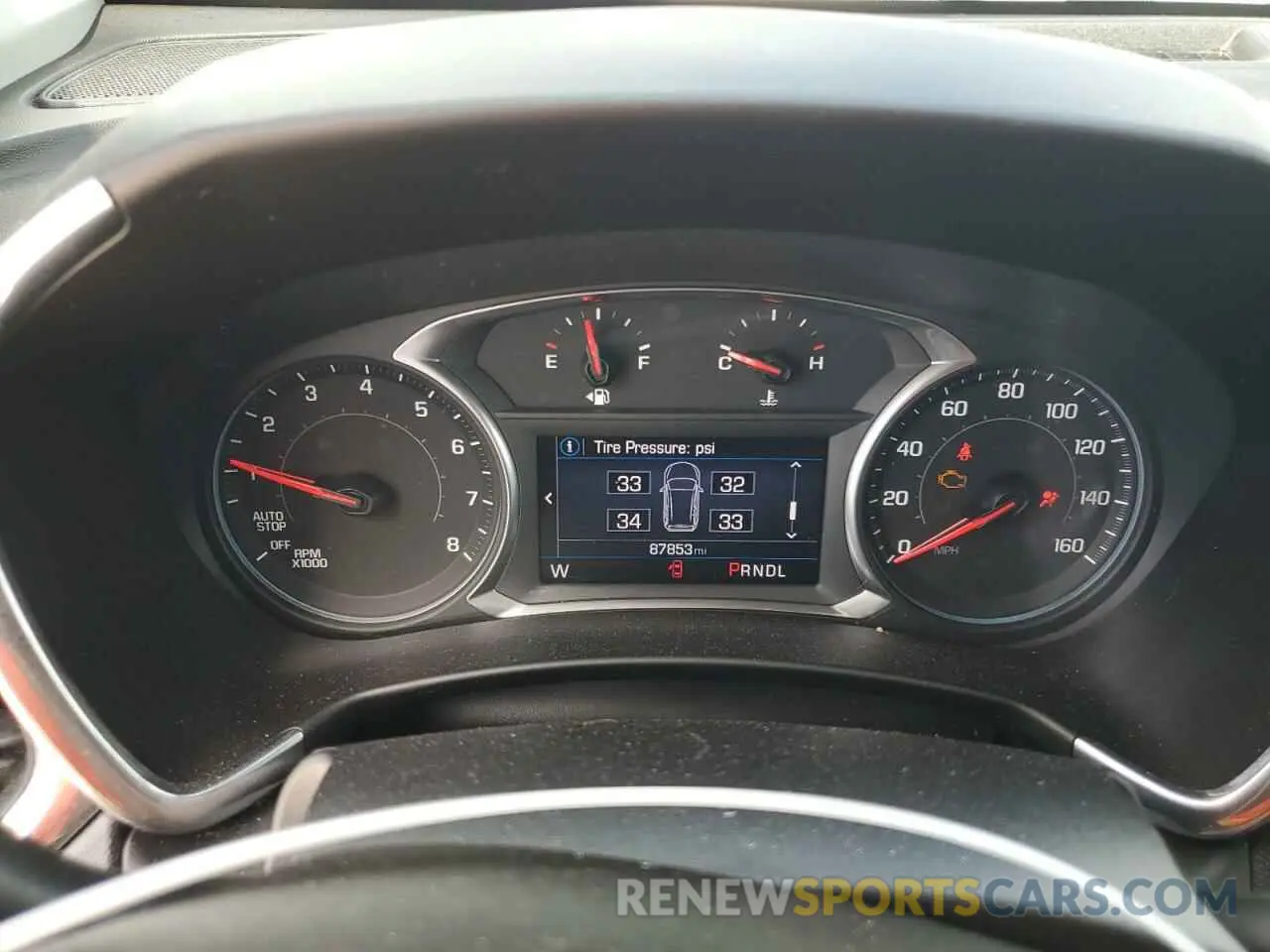 9 Photograph of a damaged car 2GNAXUEV7K6233256 CHEVROLET EQUINOX 2019