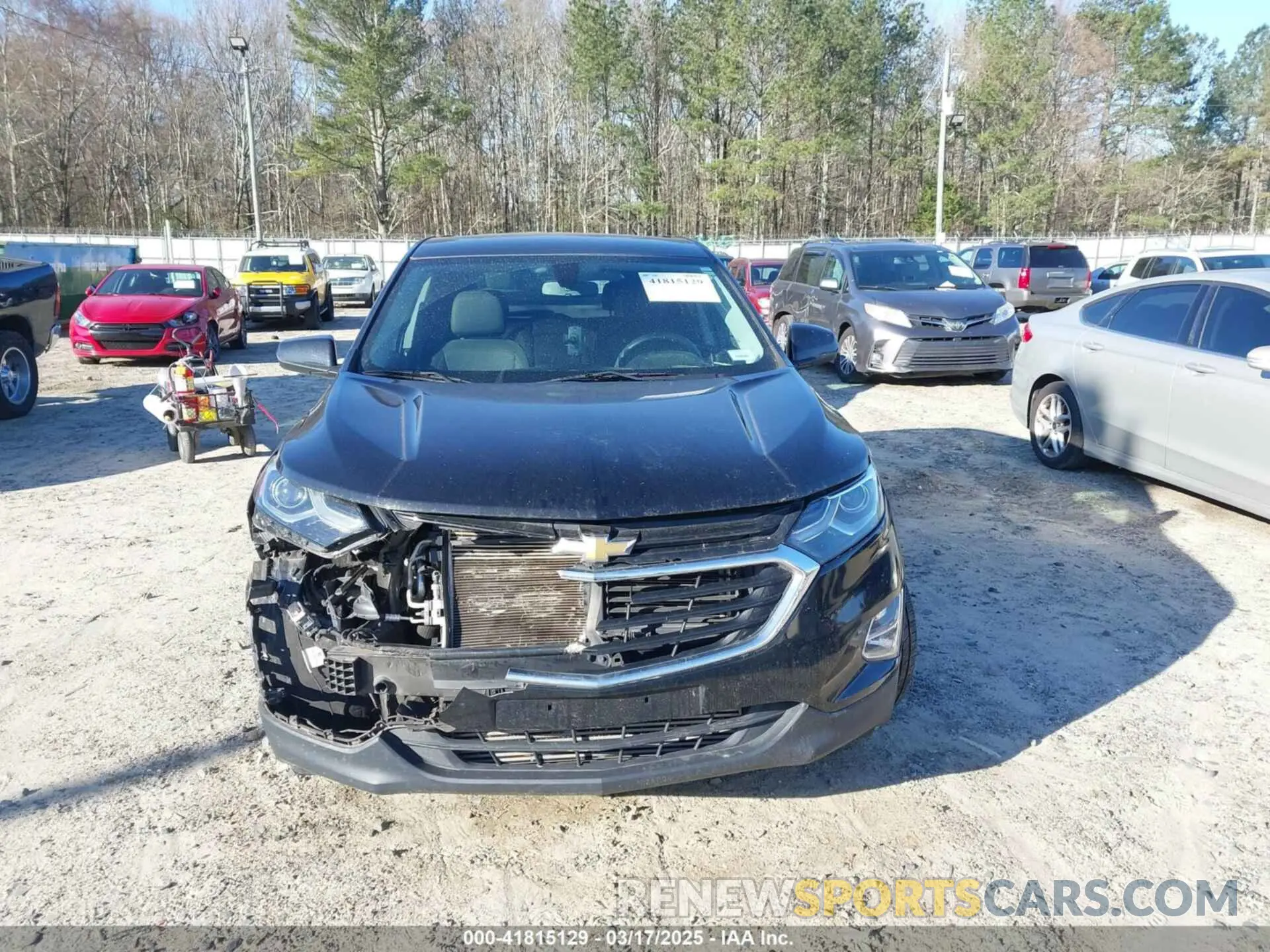 12 Photograph of a damaged car 2GNAXUEV7K6242703 CHEVROLET EQUINOX 2019