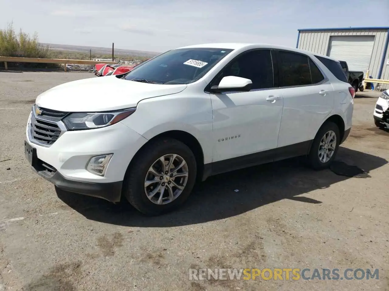1 Photograph of a damaged car 2GNAXUEV7K6265690 CHEVROLET EQUINOX 2019
