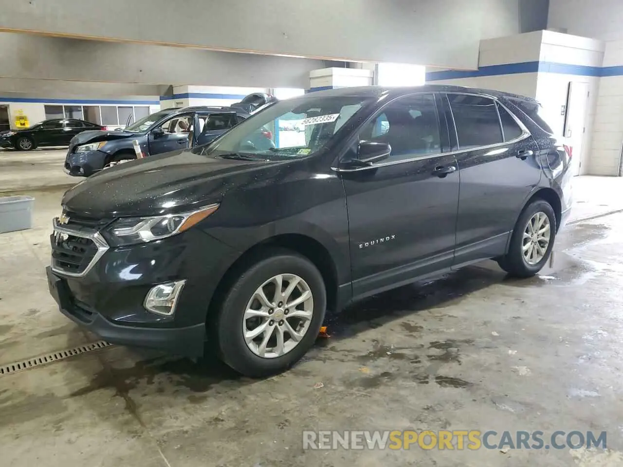 1 Photograph of a damaged car 2GNAXUEV7K6269089 CHEVROLET EQUINOX 2019